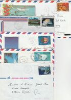 POLYNESIE LOT DE 5 LETTRES SUIVANT SCAN - Colecciones & Series