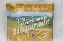 2 CDs "Die Volkstümliche Hitparade" 40 Schlager Fürs Herz, Ausgabe 2004 Die Dritte - Otros - Canción Alemana