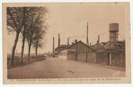 Basse-Indre (Loire-Atlantique - 44) - Un Coin Des Forges Et Route De Chabossière. CP NB. Edition Gaby, Nantes - Basse-Indre