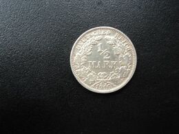 ALLEMAGNE * :  1/2 MARK   1916 F    KM 17     TTB - 1/2 Mark