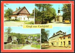 E0302 - Carlsfeld FDGB Heim Otto Hempel Gaststätte Zum Grünen Baum - Bild Und Heimat Reichenbach - Aue