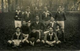 Poitiers * Carte Photo * 3ème équipe Du Lycée * Football Foot Sport * Noms De Joueurs , Au Dos - Poitiers