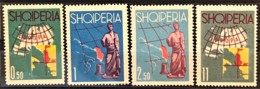 ALBANIA 1962 - MNH - Mi 683-686 - Europa - Albania