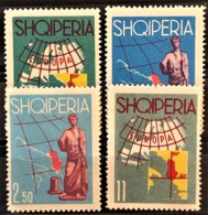 ALBANIA 1962 - MNH - Mi 683-686 - Europa - Albania