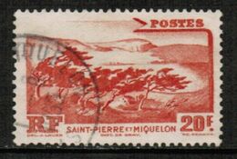 ST.PIERRE & MIQUELON  Scott # 341 VF USED (Stamp Scan # 730) - Usati