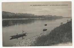 Basse-Indre (Loire-Atlantique - 44) - La Loire, Calme Et Majestueuse. CP NB. Coll. F. Chapeau, Nantes - Basse-Indre