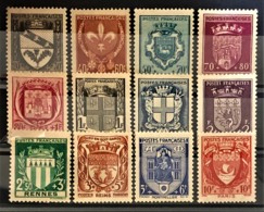 FRANCE 1941 - MNH - YT 526-537 - Complete Set! - Armoires - Neufs
