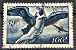 FRANCE 1946/47 - Canceled - YT 18 - Poste Aérienne 100F - 1927-1959 Gebraucht