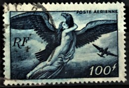 FRANCE 1946/47 - Canceled - YT 18 - Poste Aérienne 100F - 1927-1959 Matasellados