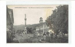 CPA ILE DE LA REUNION - SAINT DENIS - LE MONUMENT COMMEMORATIF DE LA GRANDE GUERRE - Reunion