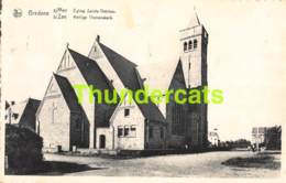 CPA BREDENE AAN ZEE SUR MER EGLISE SAINTE THERESE ST THERESIAKERK - Bredene