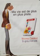 KIRAZ  / Affiche Pub De Canderel  / Grand Format../ - Posters