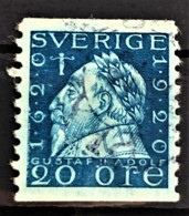 SWEDEN 1920 - Canceled - Sc# 164 - 20o - Used Stamps