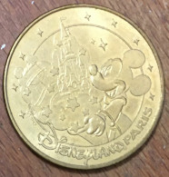 77 DISNEYLAND MICKEY SORCIER DISNEY MDP 2013 MÉDAILLE SOUVENIR MONNAIE DE PARIS JETON TOURISTIQUE MEDALS COINS TOKENS - 2013