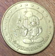 77 DISNEYLAND MICKEY CHÂTEAU DISNEY MDP 2003 MÉDAILLE SOUVENIR MONNAIE DE PARIS JETON TOURISTIQUE MEDALS COINS TOKENS - 2003