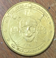 77 DISNEYLAND PIRATES CARIBBEAN MDP 2013 DISNEY MÉDAILLE MONNAIE DE PARIS 2013 JETON TOURISTIQUE MEDALS COINS TOKENS - 2013