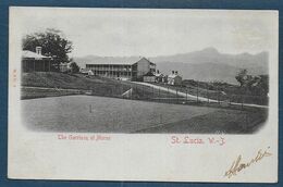 ST LUCIA - The Garrison At Morne - Sainte-Lucie