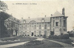 09 - 2020 - BOUL - SOMME - 80 - ACHEUX Près Amiens - Le Château - Acheux En Amienois