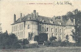 09 - 2020 - BOUL - SOMME - 80 - ACHEUX Près Amiens - Le Château M. De Witasse - Légende Rouge - Acheux En Amienois