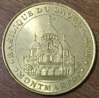 75018 PARIS BASILIQUE SACRÉ-COEUR MONTMARTRE MDP 2001 MÉDAILLE MONNAIE DE PARIS JETON TOURISTIQUE MEDALS COINS TOKENS - 2001