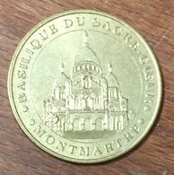 75018 PARIS BASILIQUE SACRÉ-COEUR MONTMARTRE MDP 2003 MÉDAILLE MONNAIE DE PARIS JETON TOURISTIQUE MEDALS COINS TOKENS - 2003