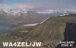 1989. SVALBARD. Radio-card LONGYEARBYEN SVALBARD ZONE 40. () - JF365582 - Sonstige & Ohne Zuordnung