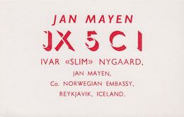 1970. Jan Mayen. Radio-card JAN MAYEN.  () - JF365589 - Autres & Non Classés