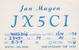 1970. Jan Mayen. Radio-card JAN MAYEN. () - JF365597 - Otros & Sin Clasificación