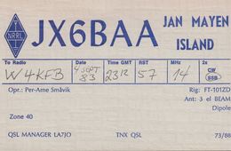 1983. Jan Mayen. Radio-card JAN MAYEN ISLAND.  () - JF365601 - Altri & Non Classificati