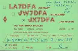 1989. Jan Mayen. Radio-card JAN MAYEN.  () - JF365606 - Autres & Non Classés