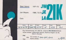 1972. BEAR ISLAND. Radio-card BEAR ISLAND.  () - JF365619 - Other & Unclassified