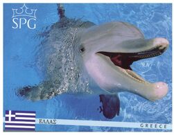 (N 13) Australia - Dolphin (SPG - Greece With Flag) - Dauphins