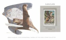 (N 12) WWF - Animals Of The World Stamp Collection - Lutra Lutra (Hungary) - Otros