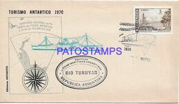 142217 ARGENTINA BUENOS AIRES COVER CANCEL CRUCERO ANTARTIDA ANTARCTICA YEAR 1970 NO POSTAL POSTCARD - Bahamas (1973-...)