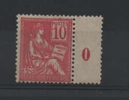 FRANCE  N° 116 *   (charnière) -MOUCHON  -  Cote 50.00 € - 1900-02 Mouchon