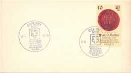 DDR MARTIN LUTHER  SPECIAL POSTMARK 1983 (SETT200189) - Martin Luther King