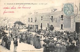 53-CHÂTEAU-GONTIER- CAVALCADE DE CHATEAU GONTIER 27 MAI 1906 - Chateau Gontier