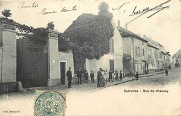 Delcampe - - Dpts Div -ref-AU266- Val D Oise - Sarcelles - Rue Du Chaussy - Voley Manor - - Sarcelles