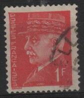 FR 1722 - FRANCE N° 514 Obl. Maréchal Pétain - Used Stamps