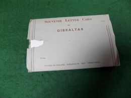 VINTAGE GIBRALTAR: Letter Card B&w Rex - Gibilterra