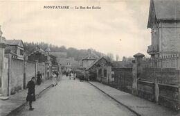 60-MONTATAIRE- LA RUE DES ECOLES - Montataire