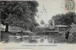 60-MONTATAIRE- LE PONT  A L'ANCIENNE SCIERIE - Montataire