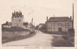 1936  Neuillé Le Lierre   " Entrée Du Bourg  "  ( Vers Torcy Ardennes ) - Neuillé-Pont-Pierre