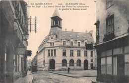 61-ALENCON- RUE DU JEUDI LE NOUVEL HÔTEL DES POSTES EN CONSTRUCTION - Alencon