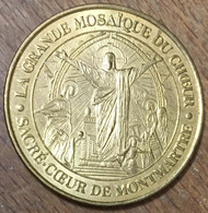 75018 PARIS BASILIQUE SACRÉ-COEUR LA MOSAÏQUE MDP 2007 MÉDAILLE MONNAIE DE PARIS JETON TOURISTIQUE MEDALS COINS TOKENS - 2007