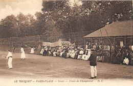 62-LE-TOUQUET- PARIS PLAGE, TENNIS , FINALE DU CHAMPIONNAT - Le Touquet