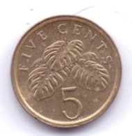 SINGAPORE 2003: 5 Cents, KM 99 - Singapour