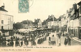 La Chatre * Place Du Marché Au Blé * Foire * Café DELAROCHE - La Chatre