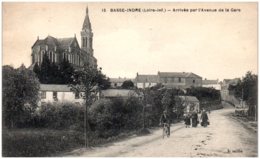 44 BASSE-INDRE - Arrivée Par L'avenue De La Gare - Basse-Indre