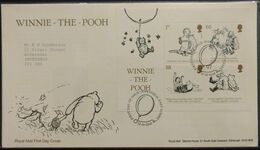 139. GREAT BRITAIN 2010 STAMP M/S WINNIE THE POOH  FDC  . - 2001-2010 Decimal Issues